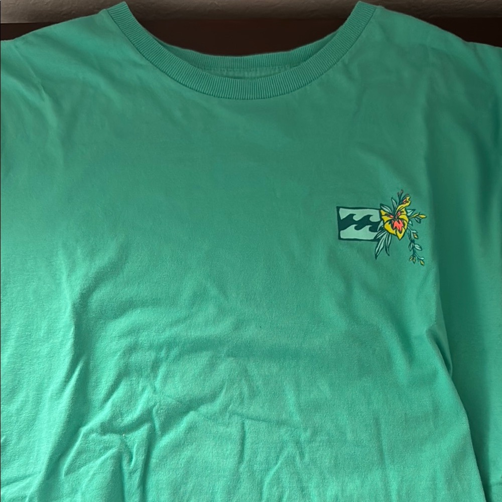 Billabong Green Short Sleeve Tee